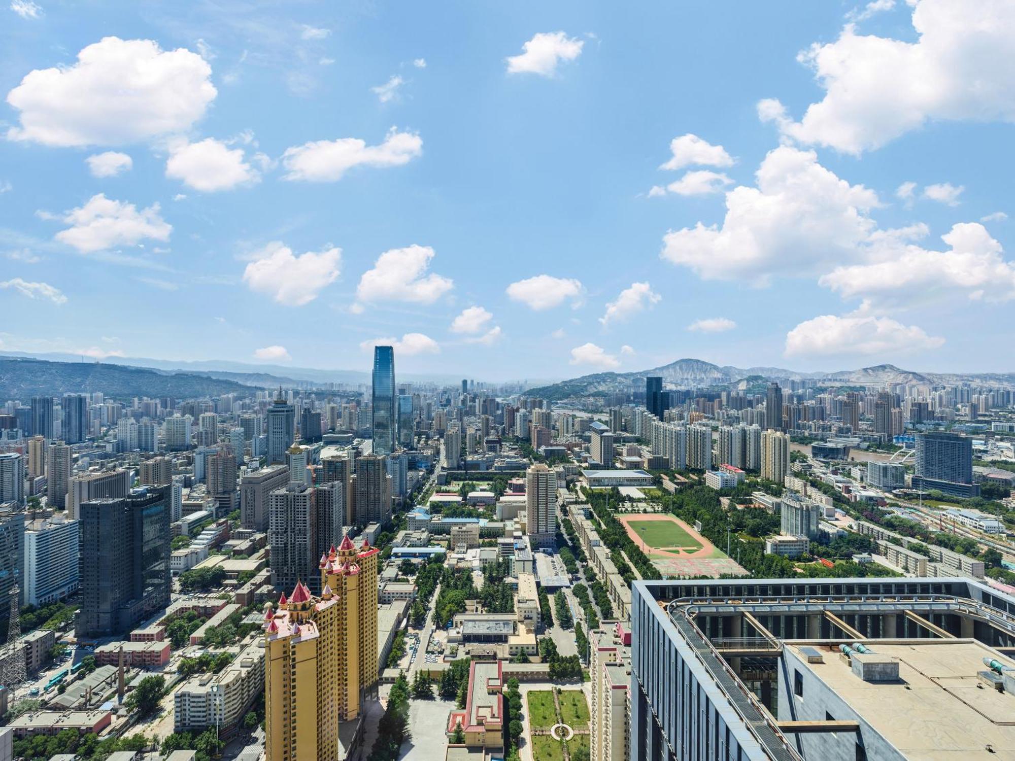 Hilton Lanzhou City Center Eksteriør billede
