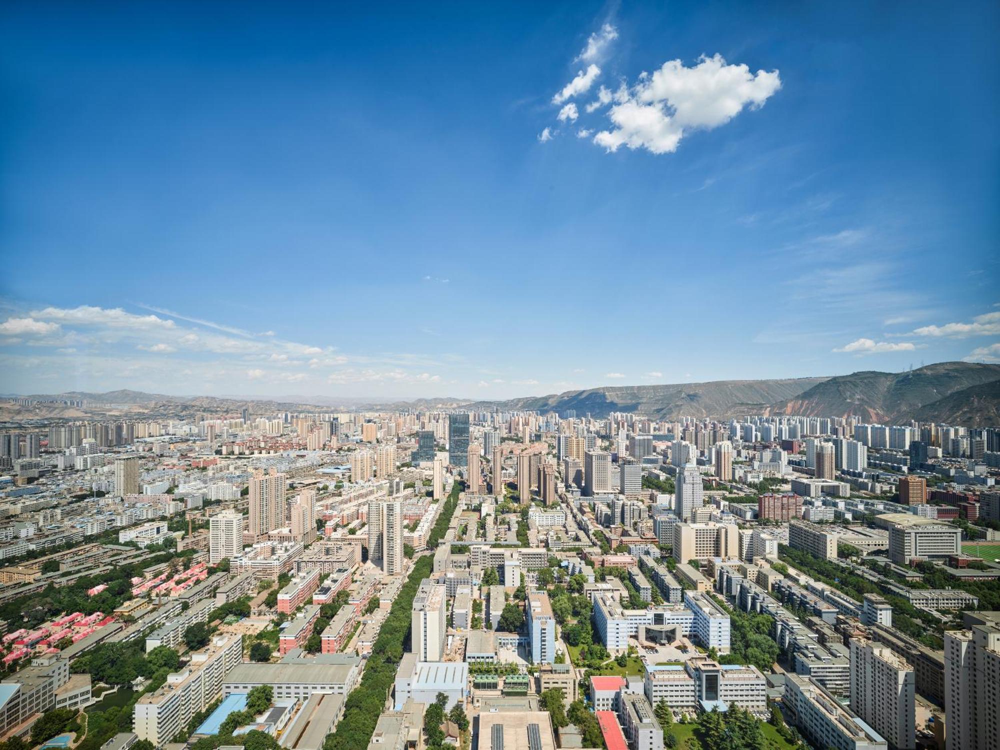 Hilton Lanzhou City Center Eksteriør billede