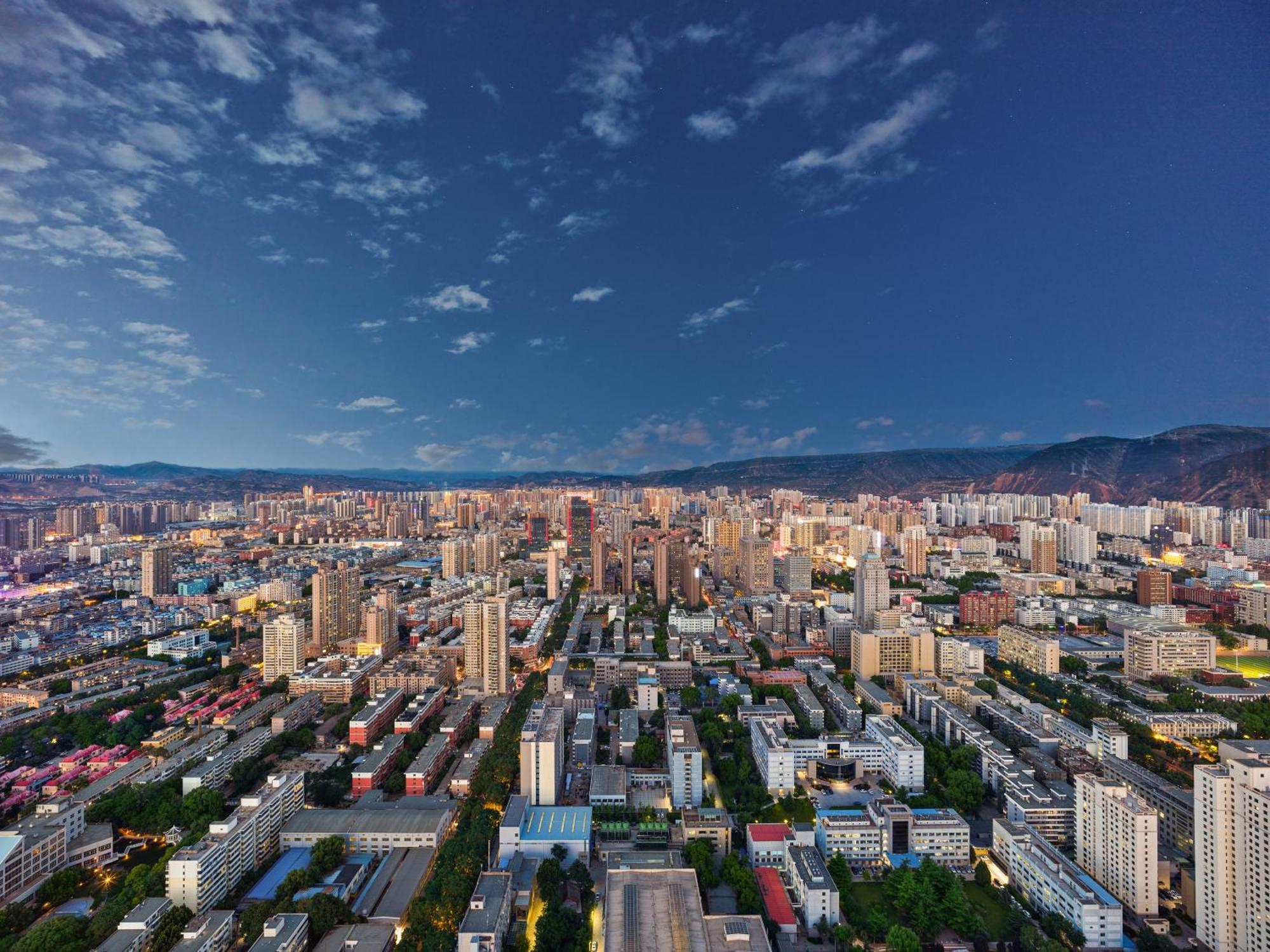 Hilton Lanzhou City Center Eksteriør billede